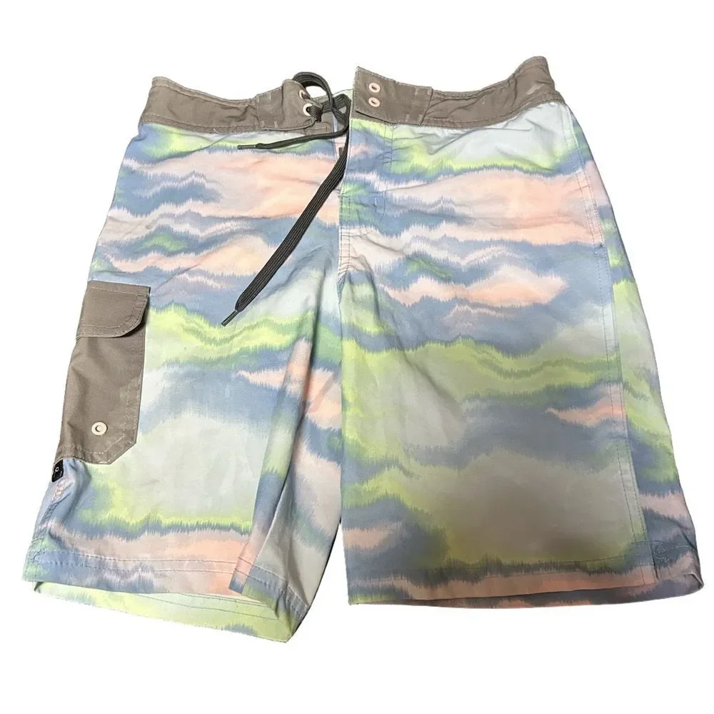 Boys Art Class Swim Trunks Size 12 Multi-color